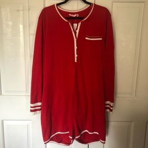 La Vie En Rose Christmas Short Onesie